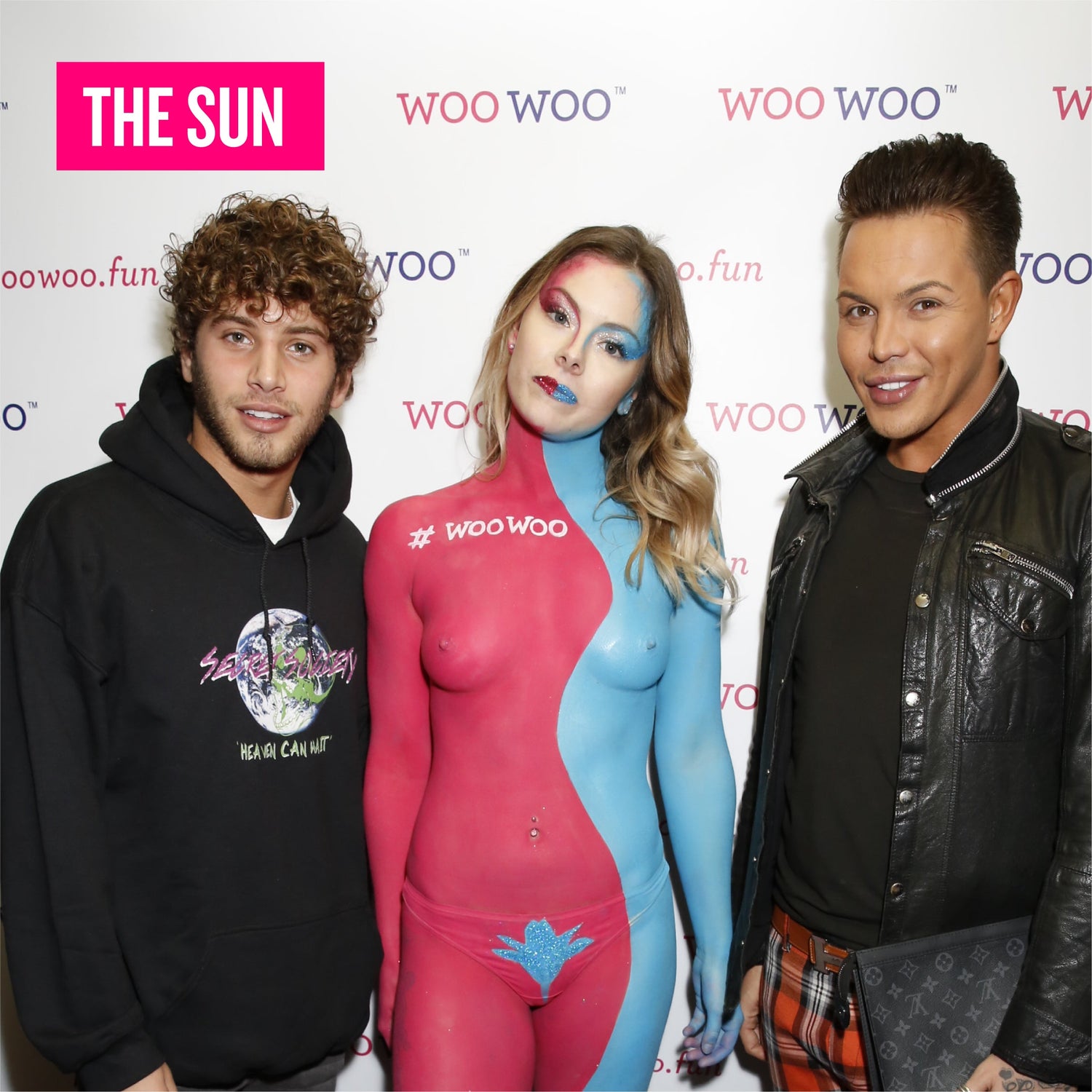 Bobby Norris & Eyal Booker at the woowoo launch party