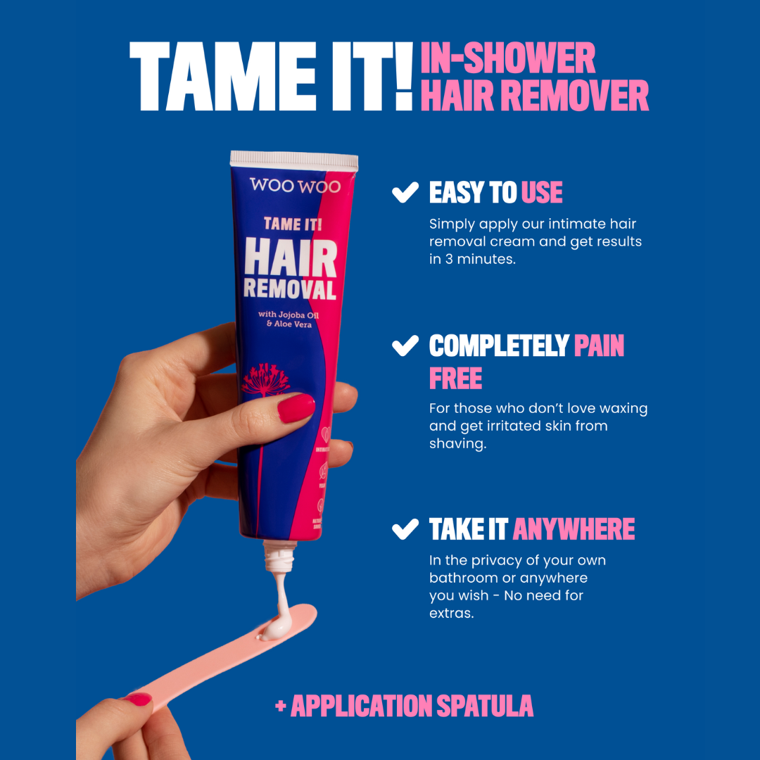 WooWoo Tame It! Vegan In-Shower Hair Removal Cream